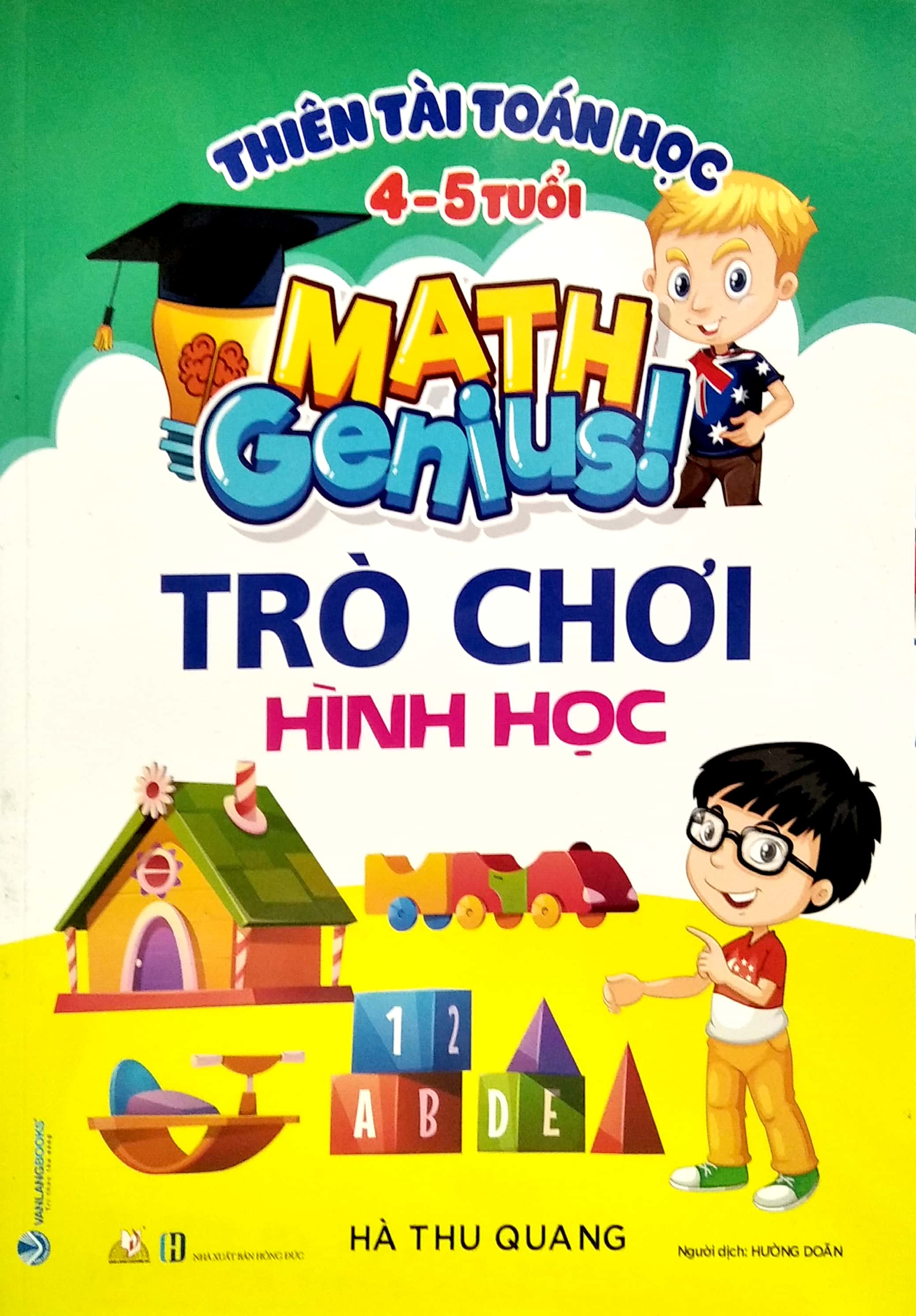 thiên tài toán học (4 - 5 tuổi) - trò chơi hình học