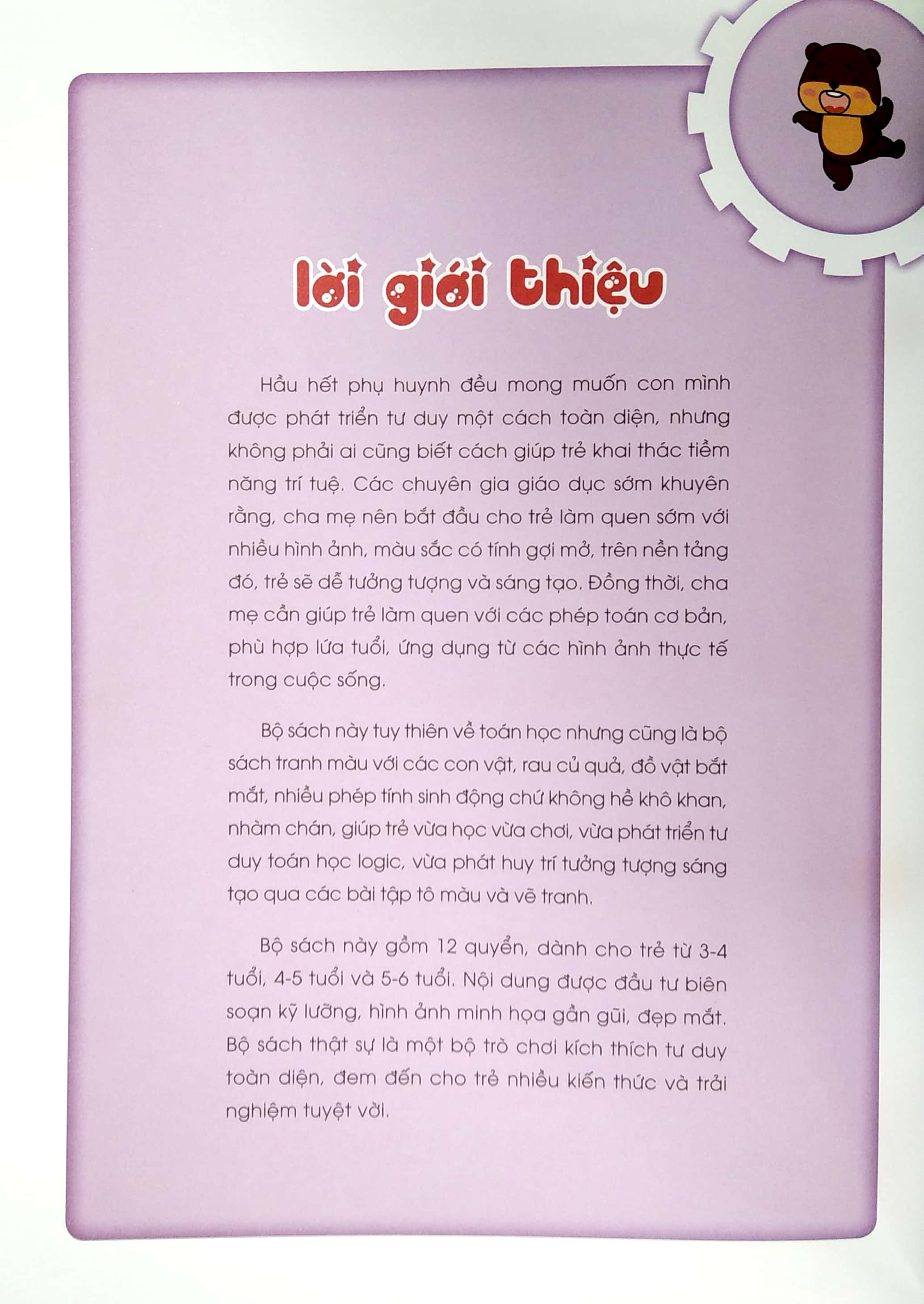 thiên tài toán học (5 - 6 tuổi) - phát triển tư duy phân loại sắp xếp