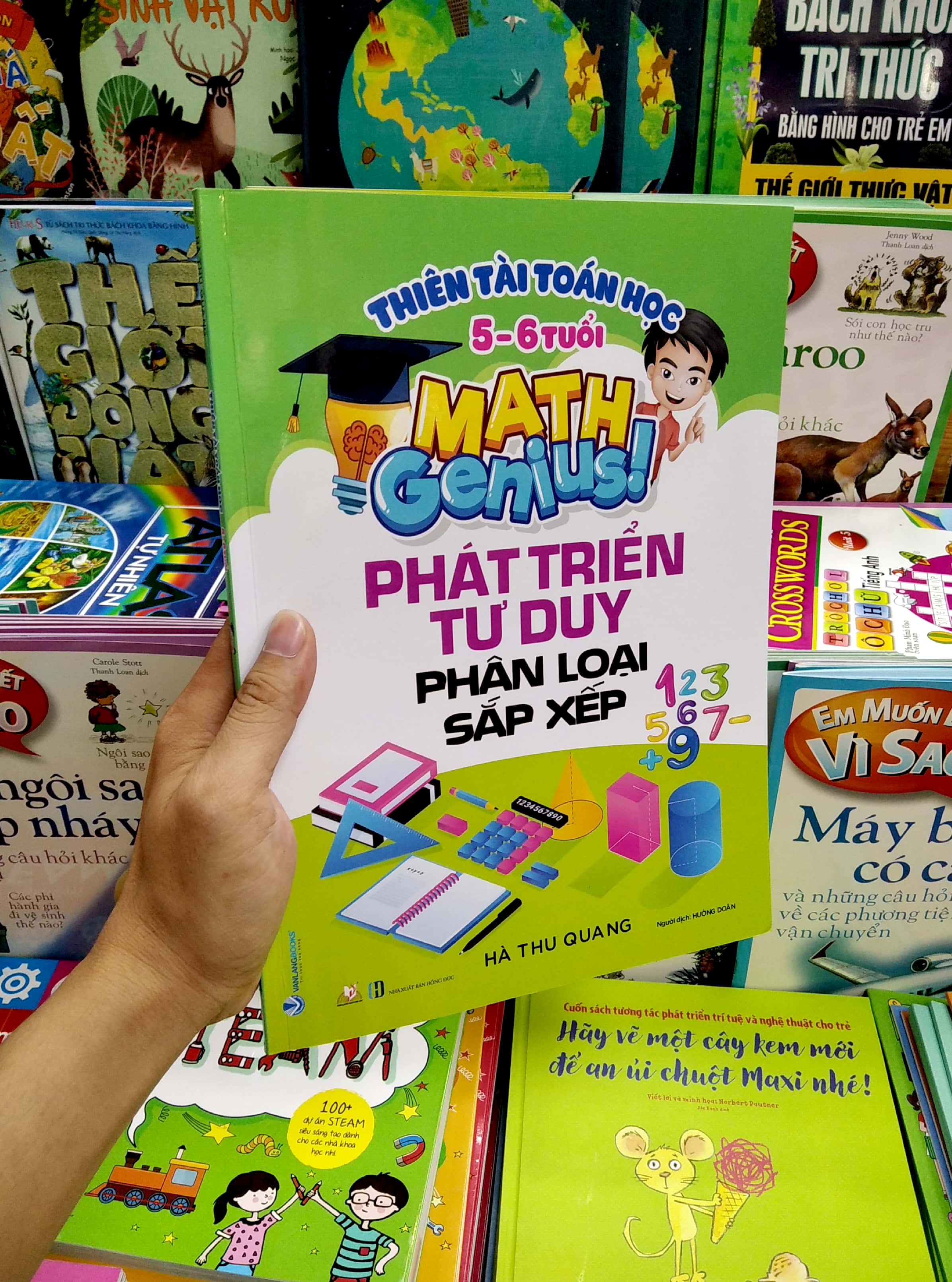 thiên tài toán học (5 - 6 tuổi) - phát triển tư duy phân loại sắp xếp