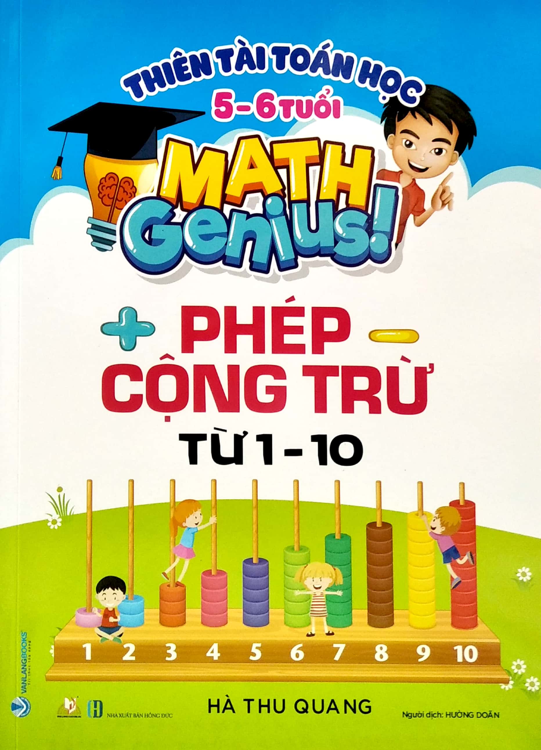 thiên tài toán học (5 - 6 tuổi) - phép cộng trừ từ 1-10