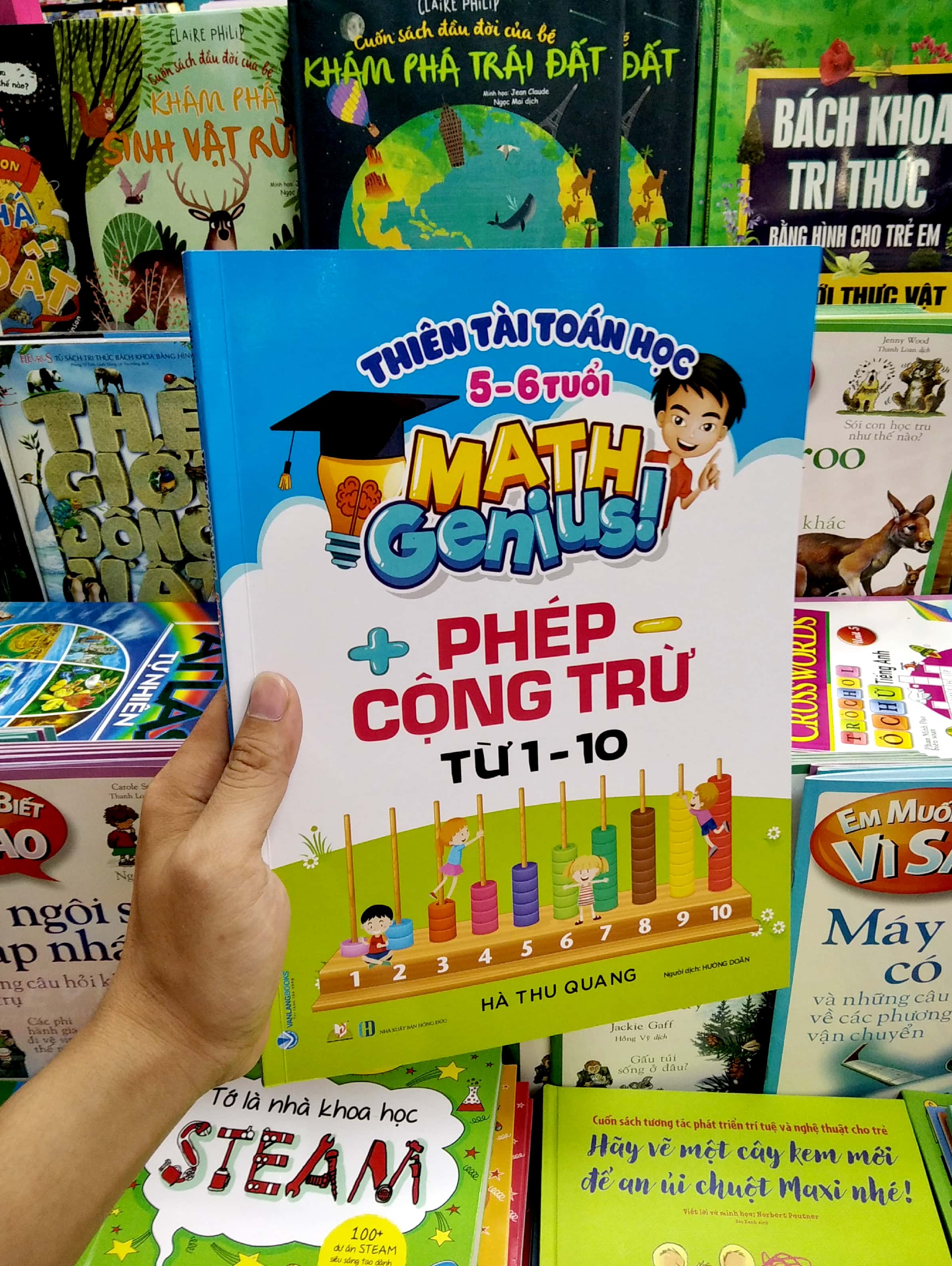 thiên tài toán học (5 - 6 tuổi) - phép cộng trừ từ 1-10
