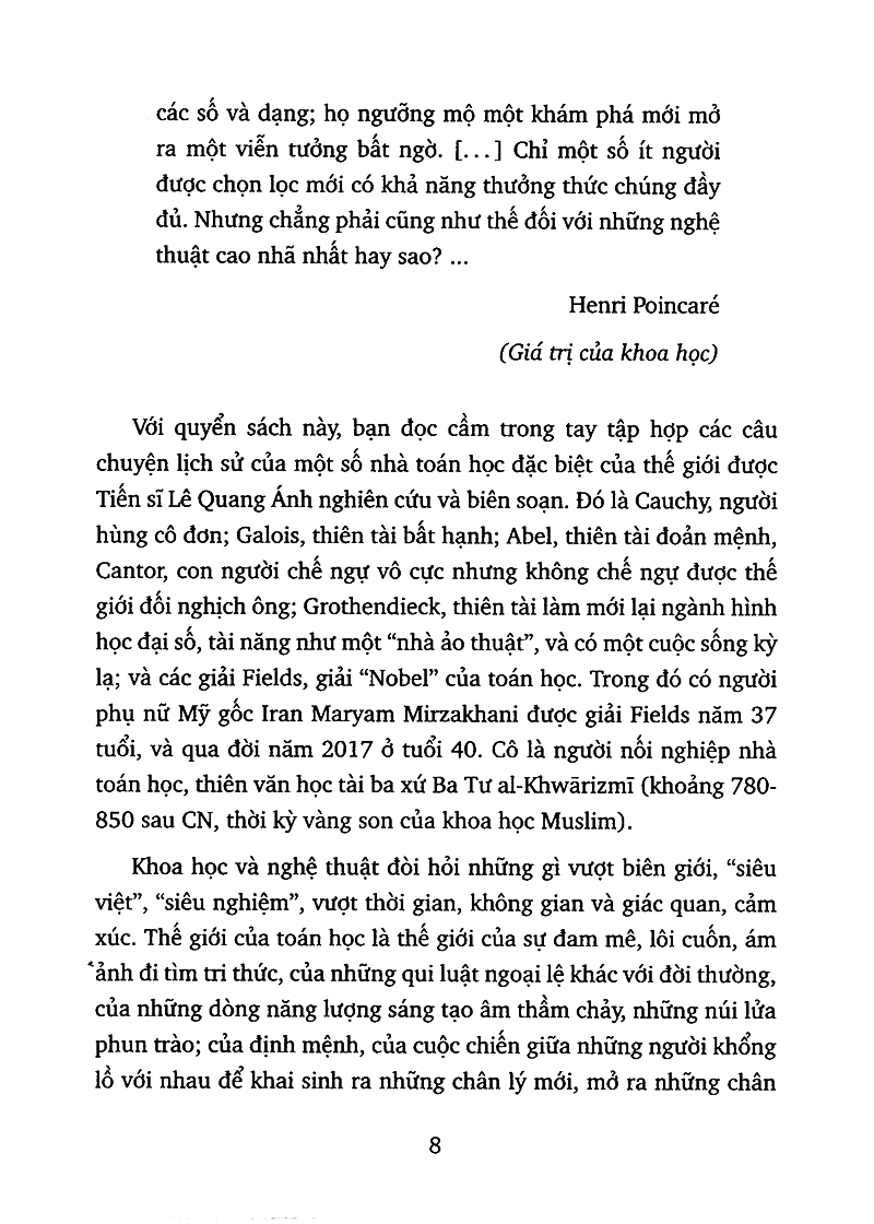 thiên tài và số phận - chuyện kể về các nhà toán học (tái bản 2023)