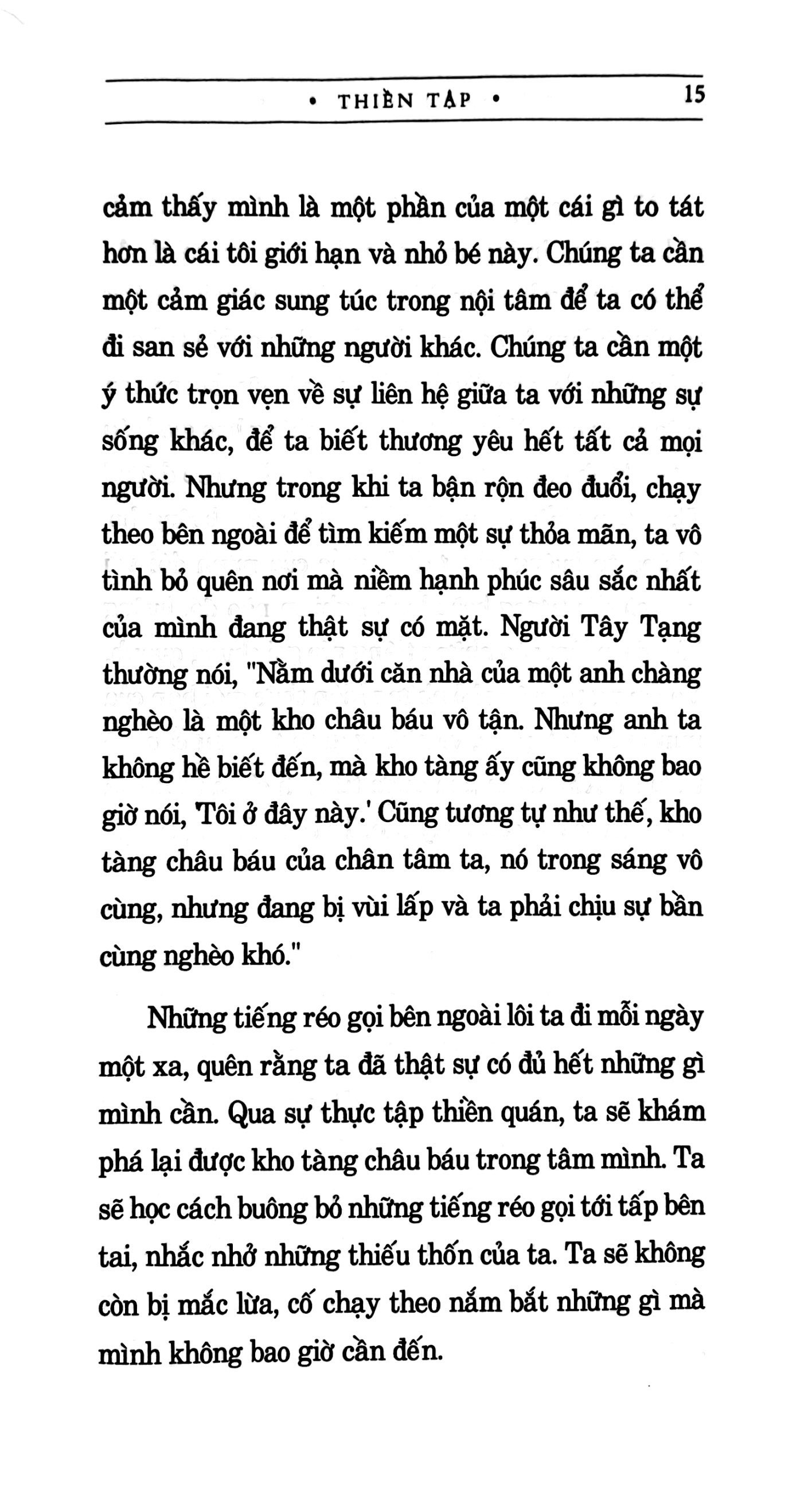thiền tập - con đường dẫn tới tuệ giác và tâm từ