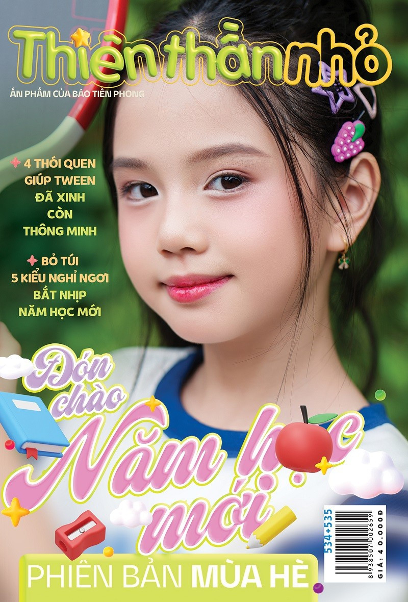 Thien Than Nho - So 534 + 535 - Phien Ban Mua He - Nam Hoc Moi Tran Ngap Niem Vui Dang Cho Tween