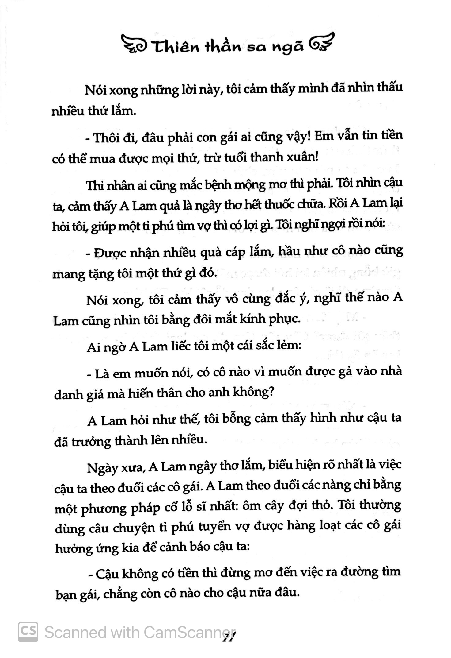 thiên thần sa ngã