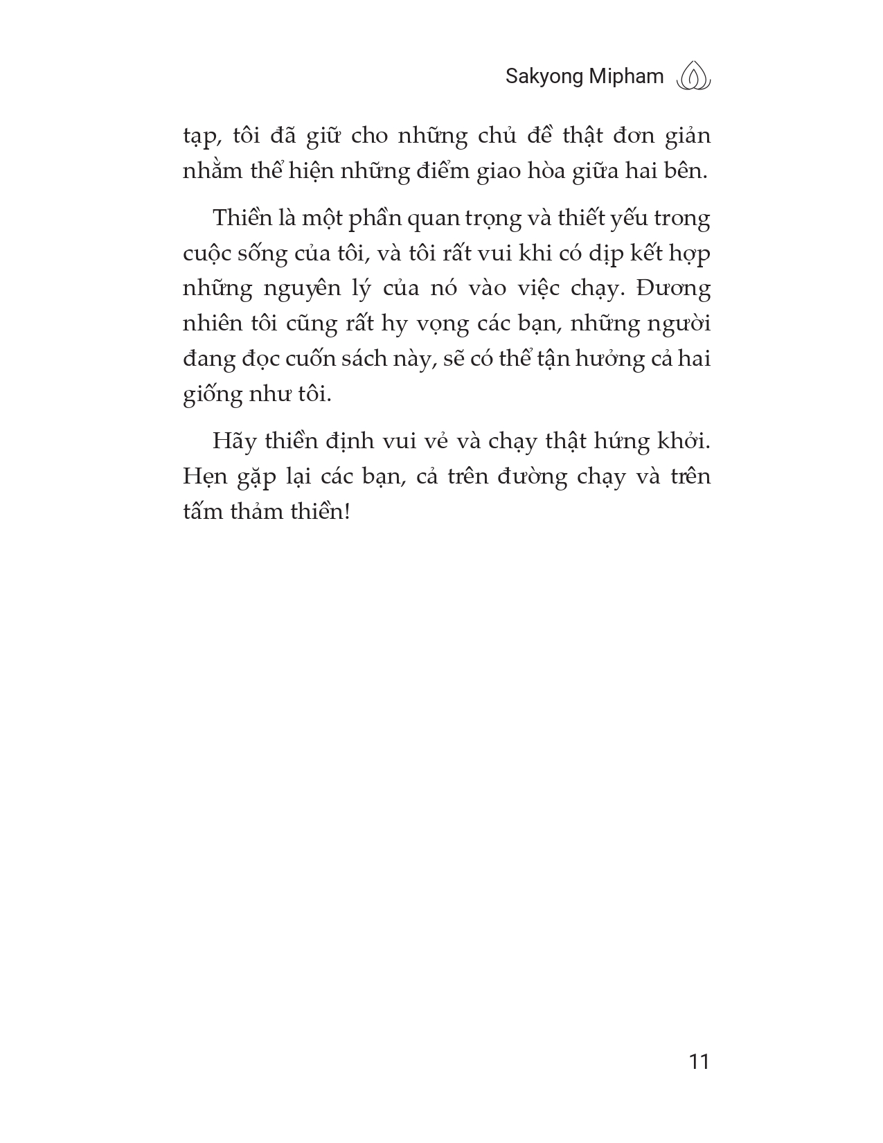 thiền trong chuyển động