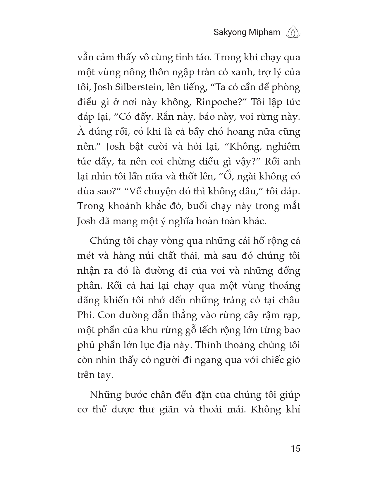 thiền trong chuyển động