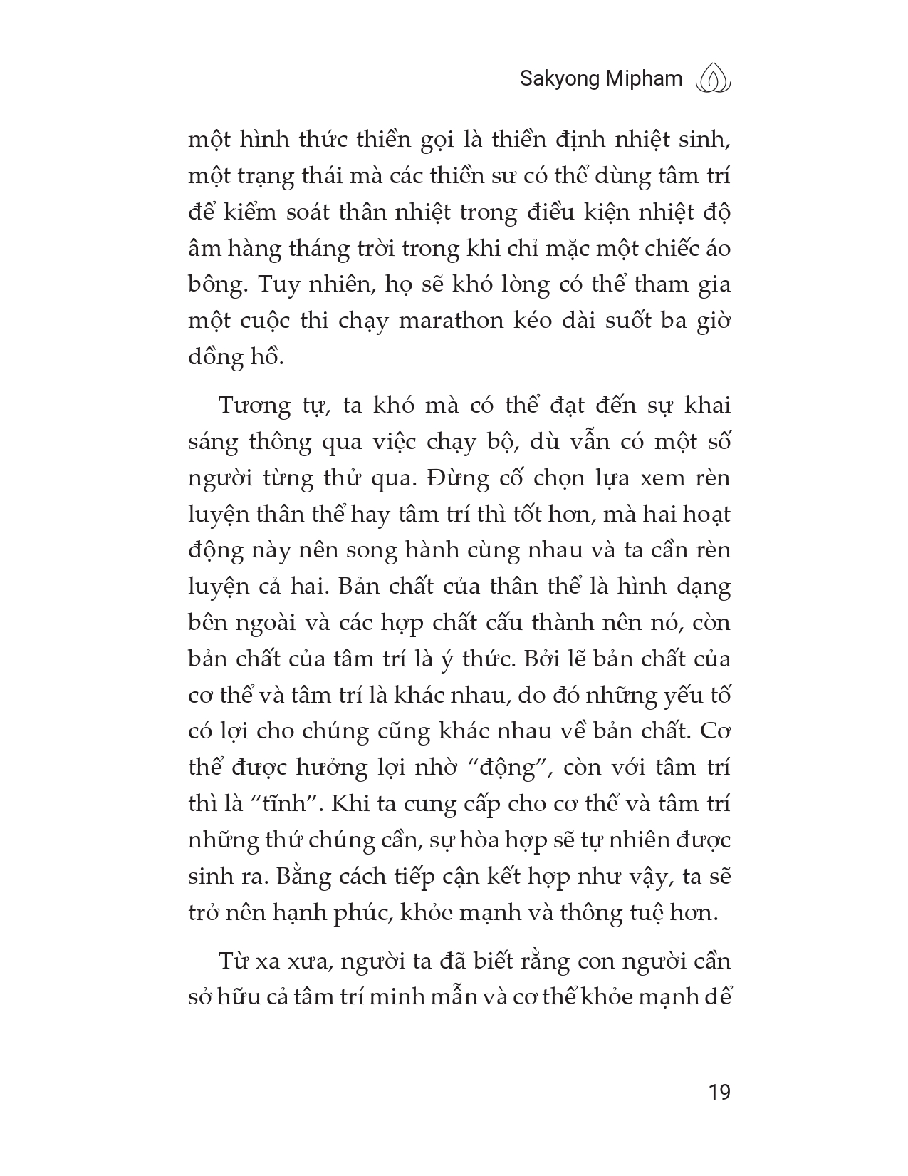 thiền trong chuyển động