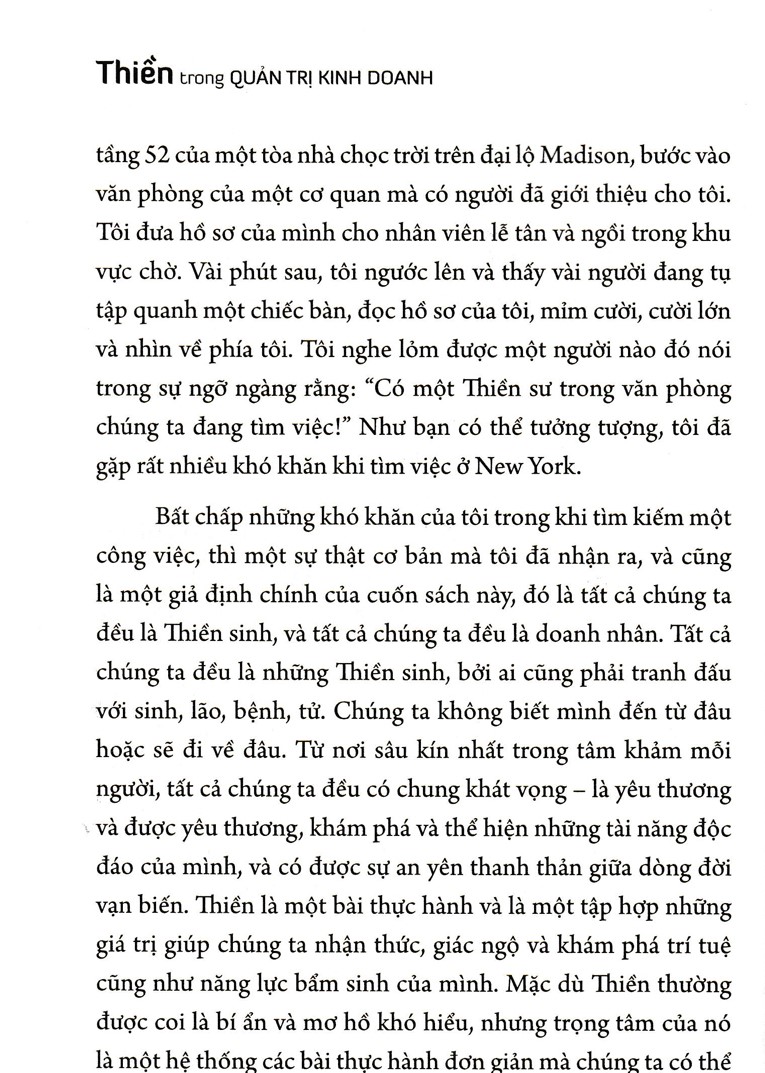 thiền trong quản trị kinh doanh