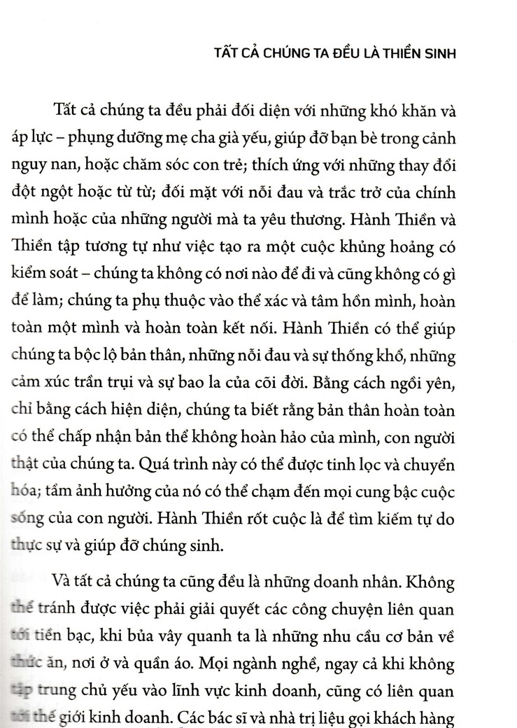 thiền trong quản trị kinh doanh
