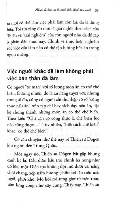 thiền và thực - nét bí ẩn tô vẽ sinh mệnh “đang sống”