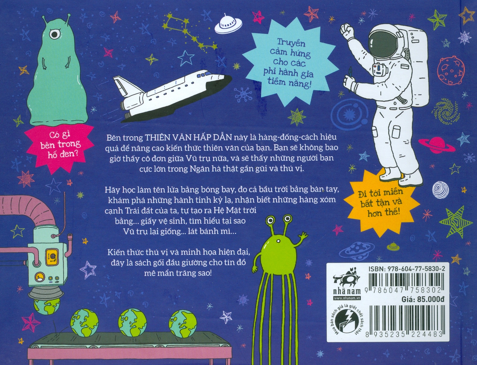 thiên văn hấp dẫn (tái bản 2020)