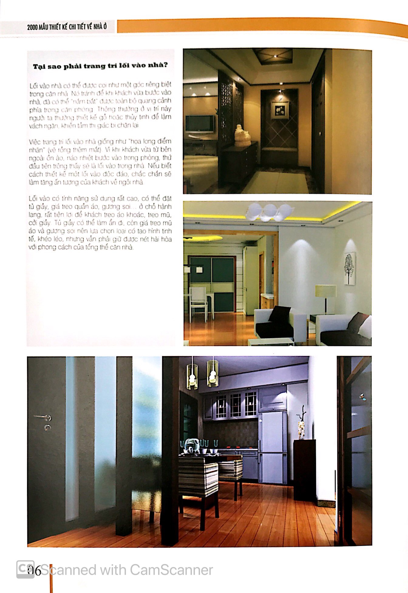 thiết kế chi tiết nhà ở theo phong thủy - 2000 mẫu thiết kế: lối vào