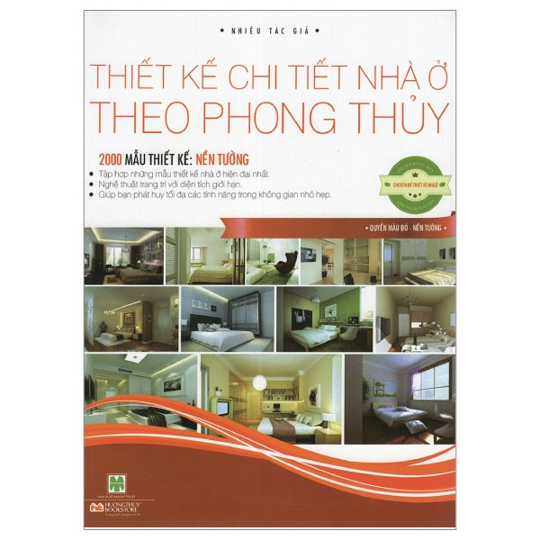 thiết kế chi tiết nhà ở theo phong thủy - quyển màu đỏ - nền tường