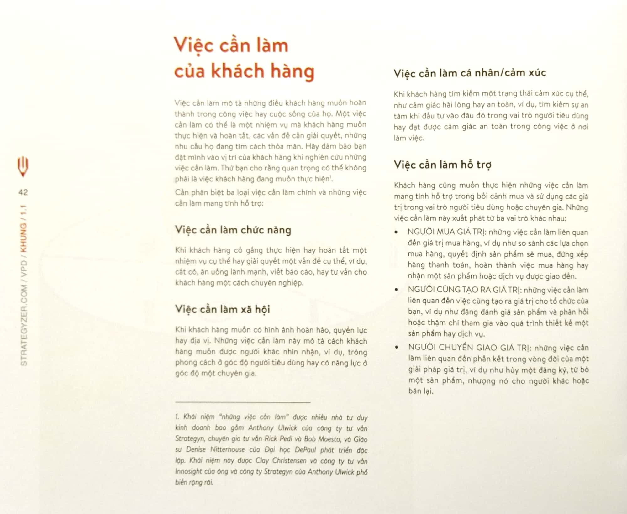 thiết kế giải pháp giá trị - value proposition design