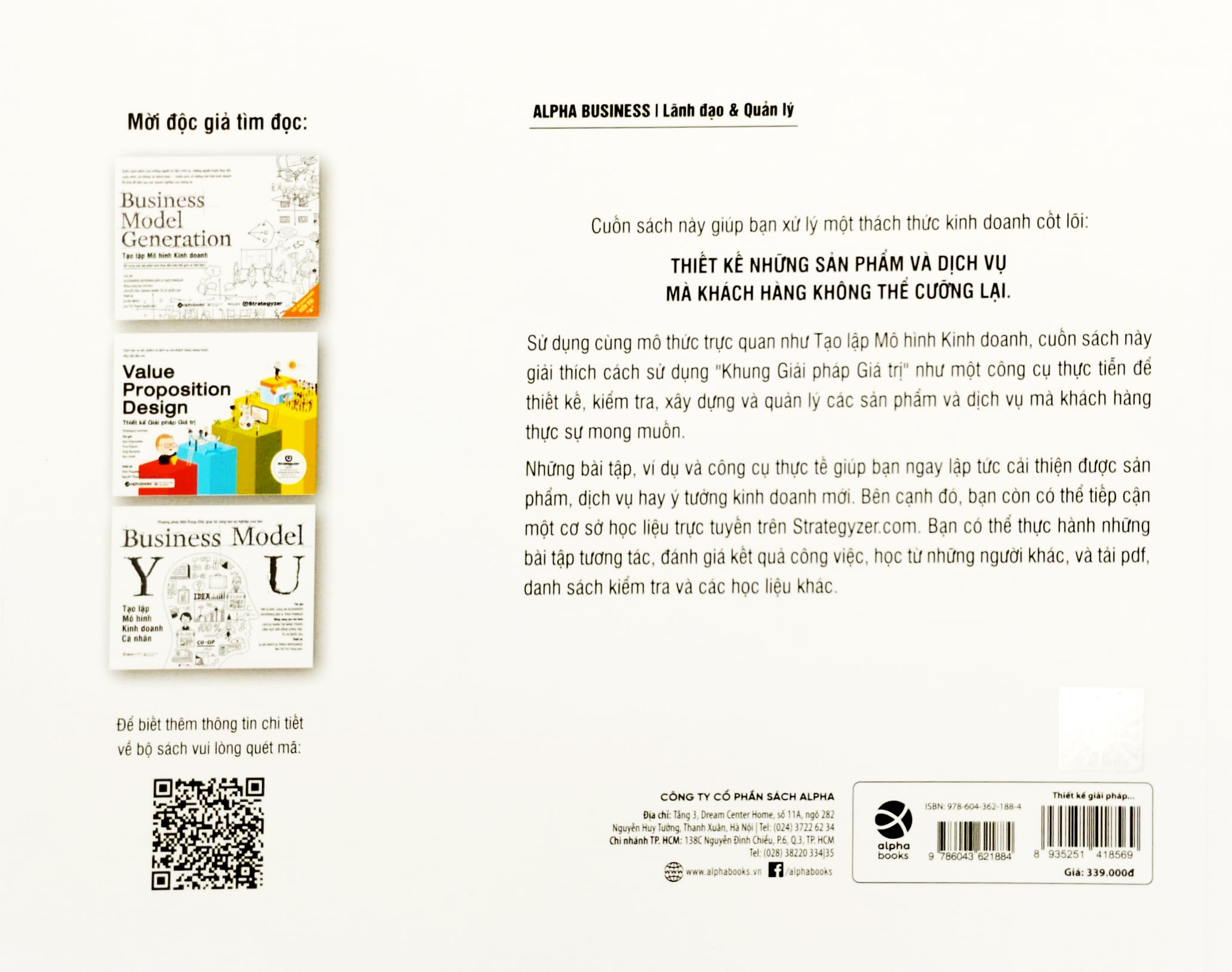 thiết kế giải pháp giá trị - value proposition design