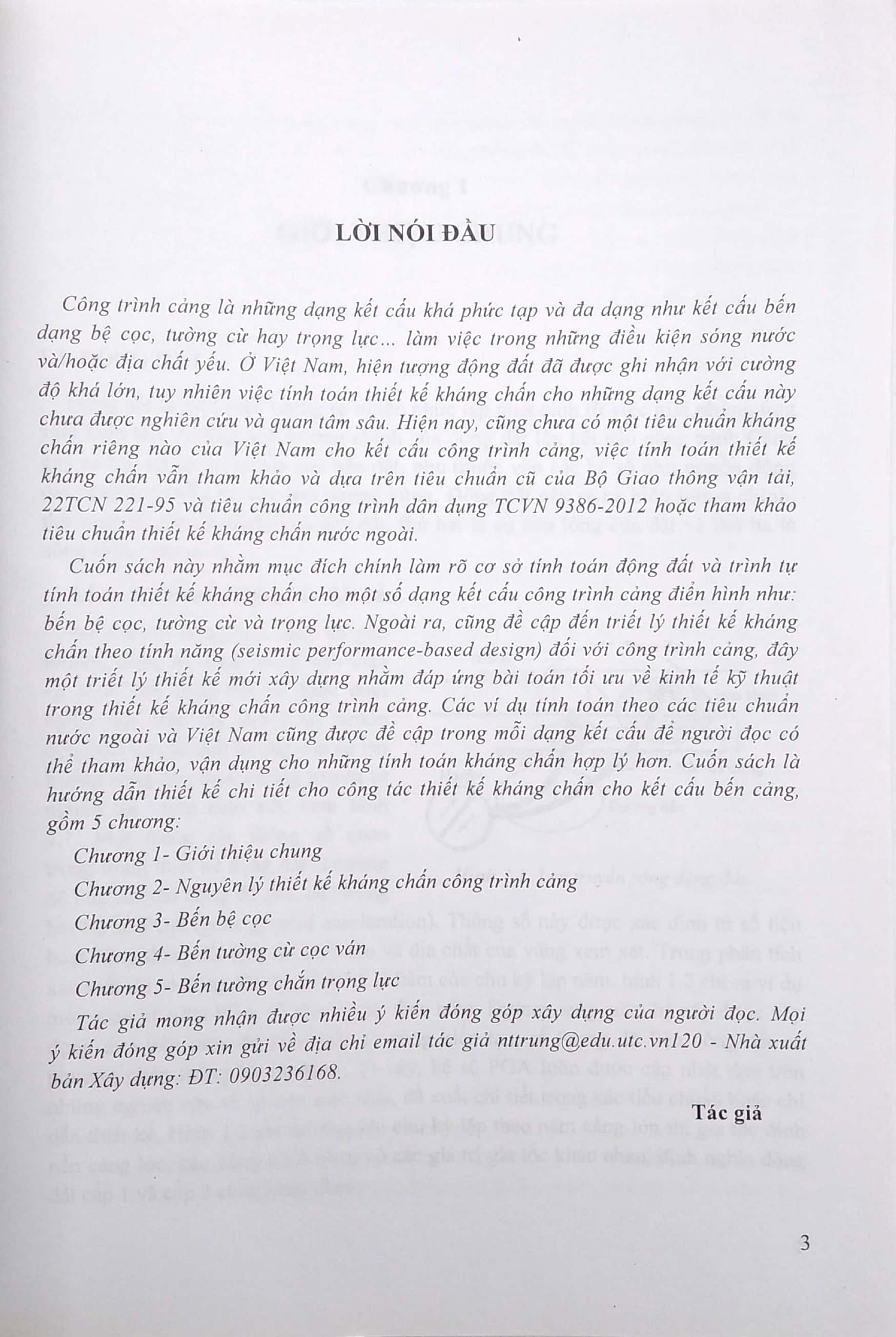 thiết kế kháng chấn công trình bến cảng