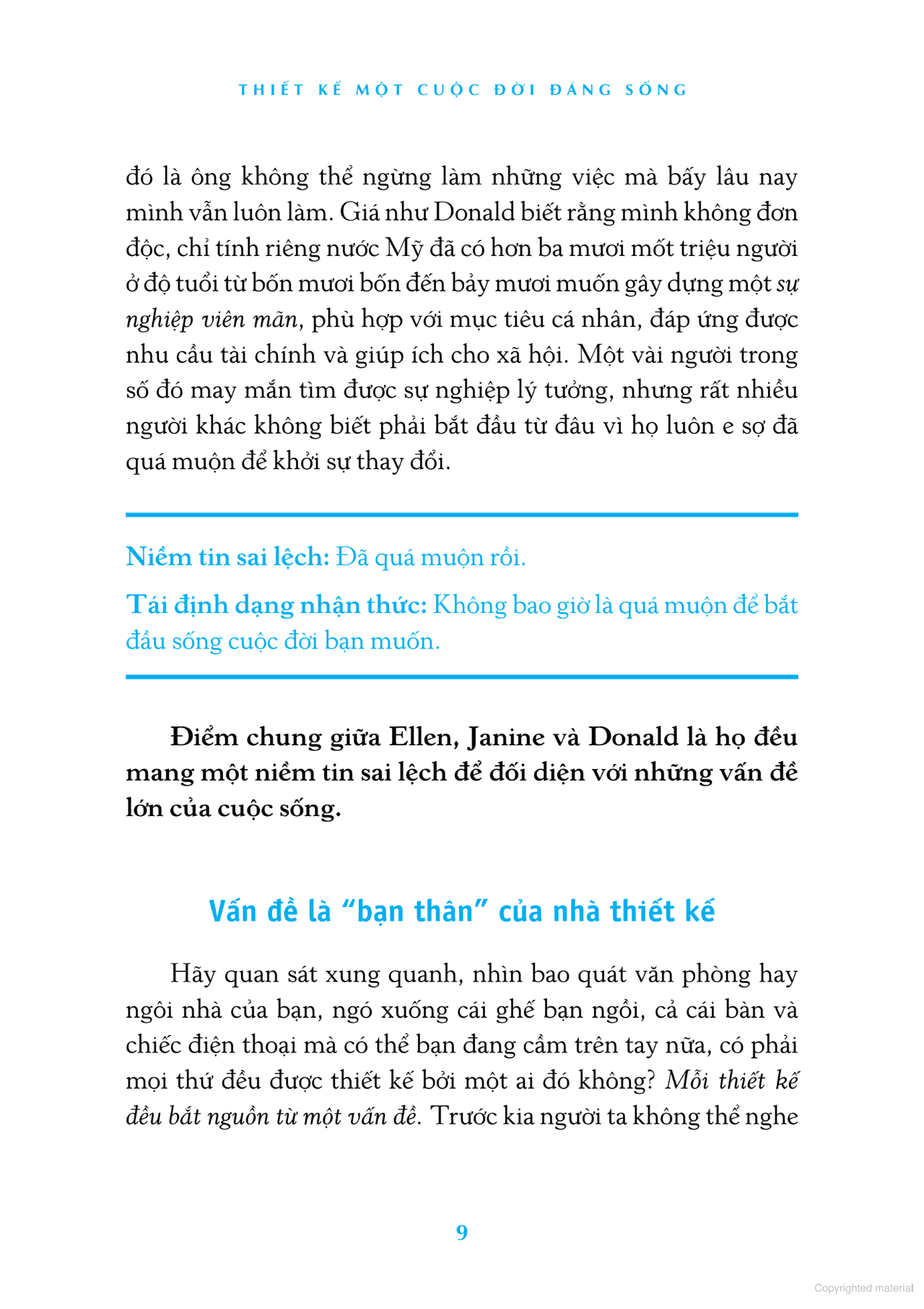 thiết kế một cuộc đời đáng sống (tái bản 2023)