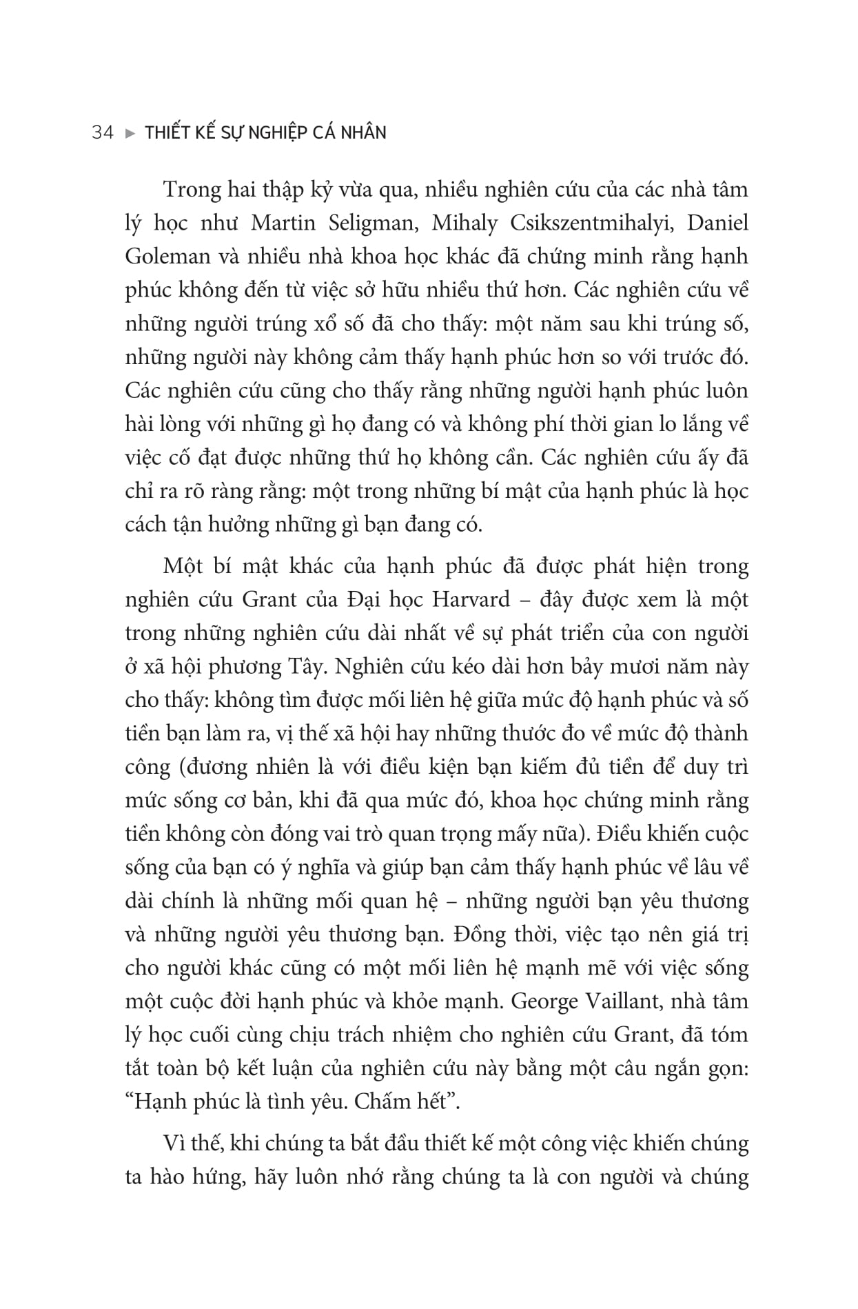 thiết kế sự nghiệp cá nhân