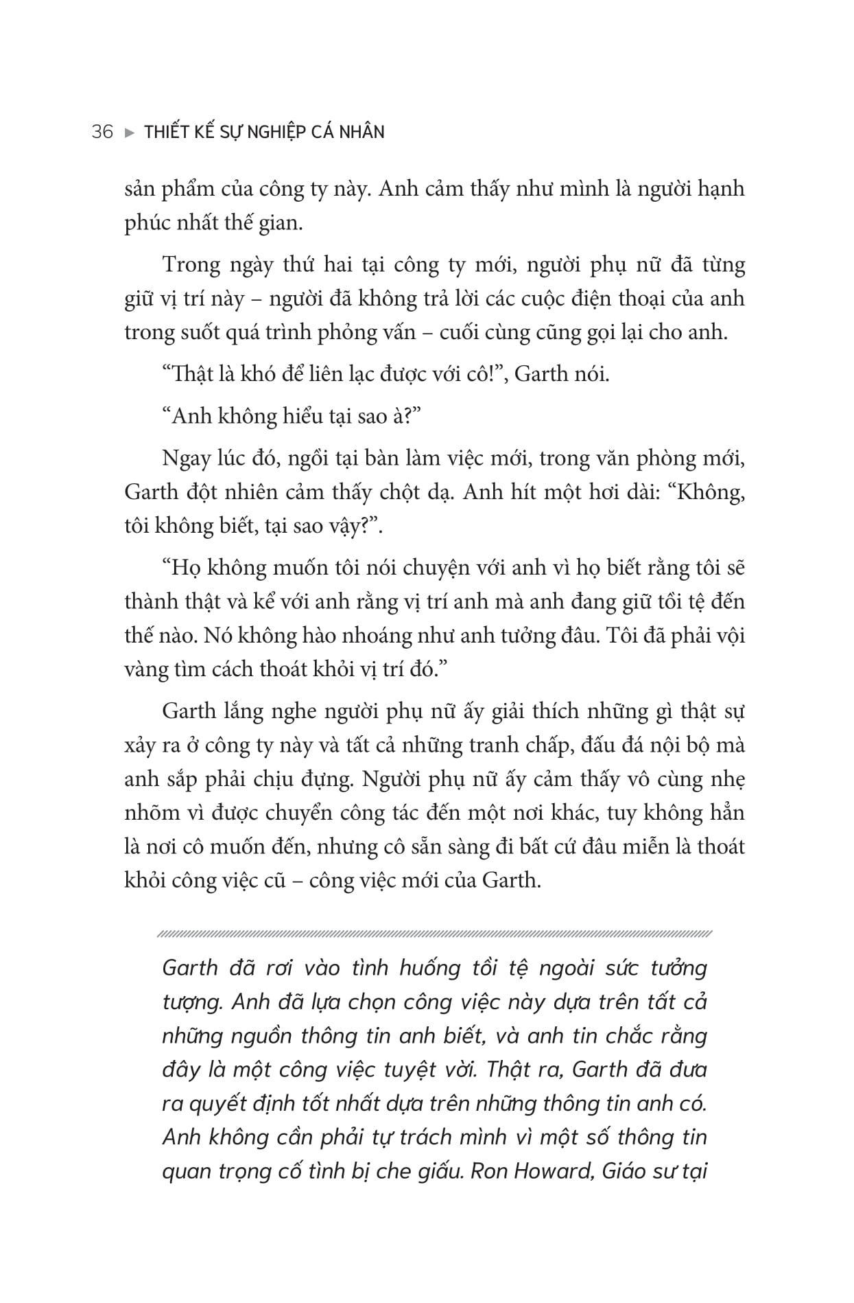 thiết kế sự nghiệp cá nhân