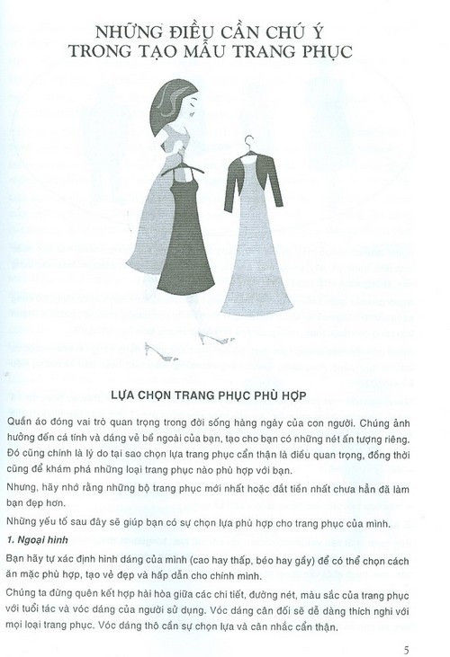 thiết kế thực hành các mẫu y phục nữ