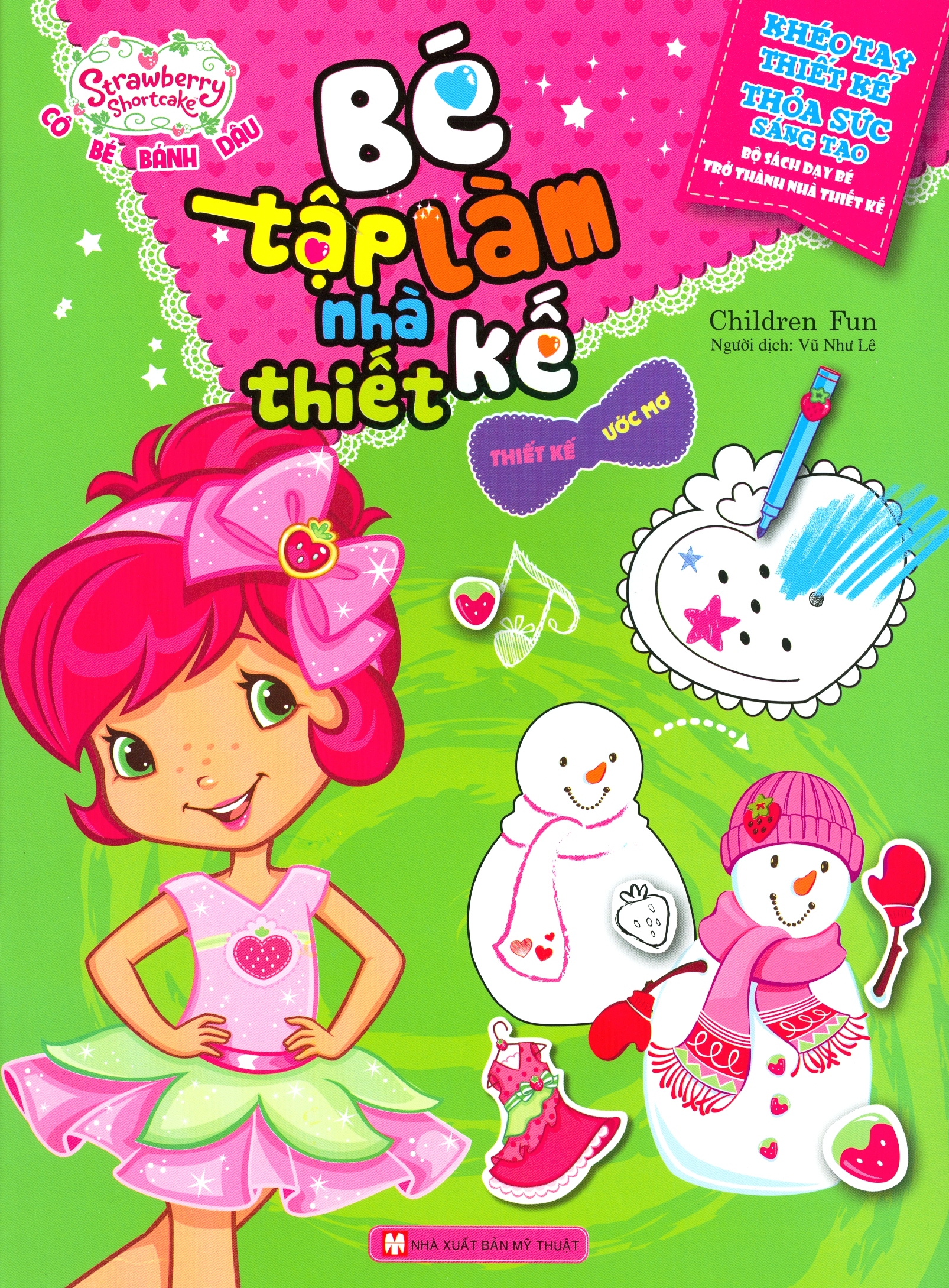 thiết kế ước mơ - bé tập làm nhà thiết kế