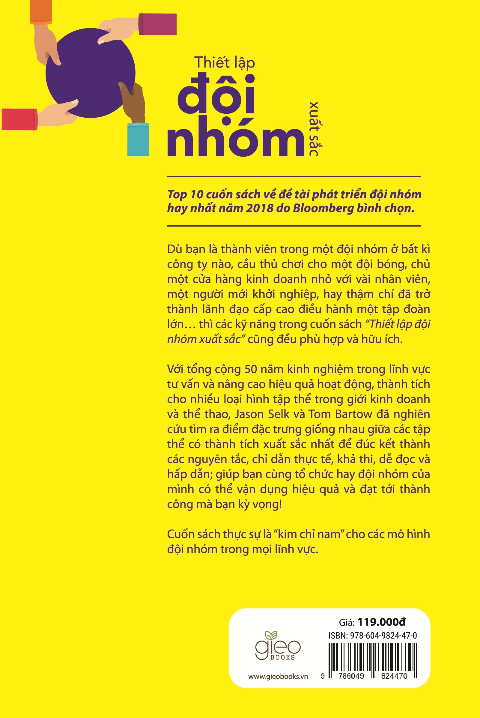 thiết lập đội nhóm xuất sắc