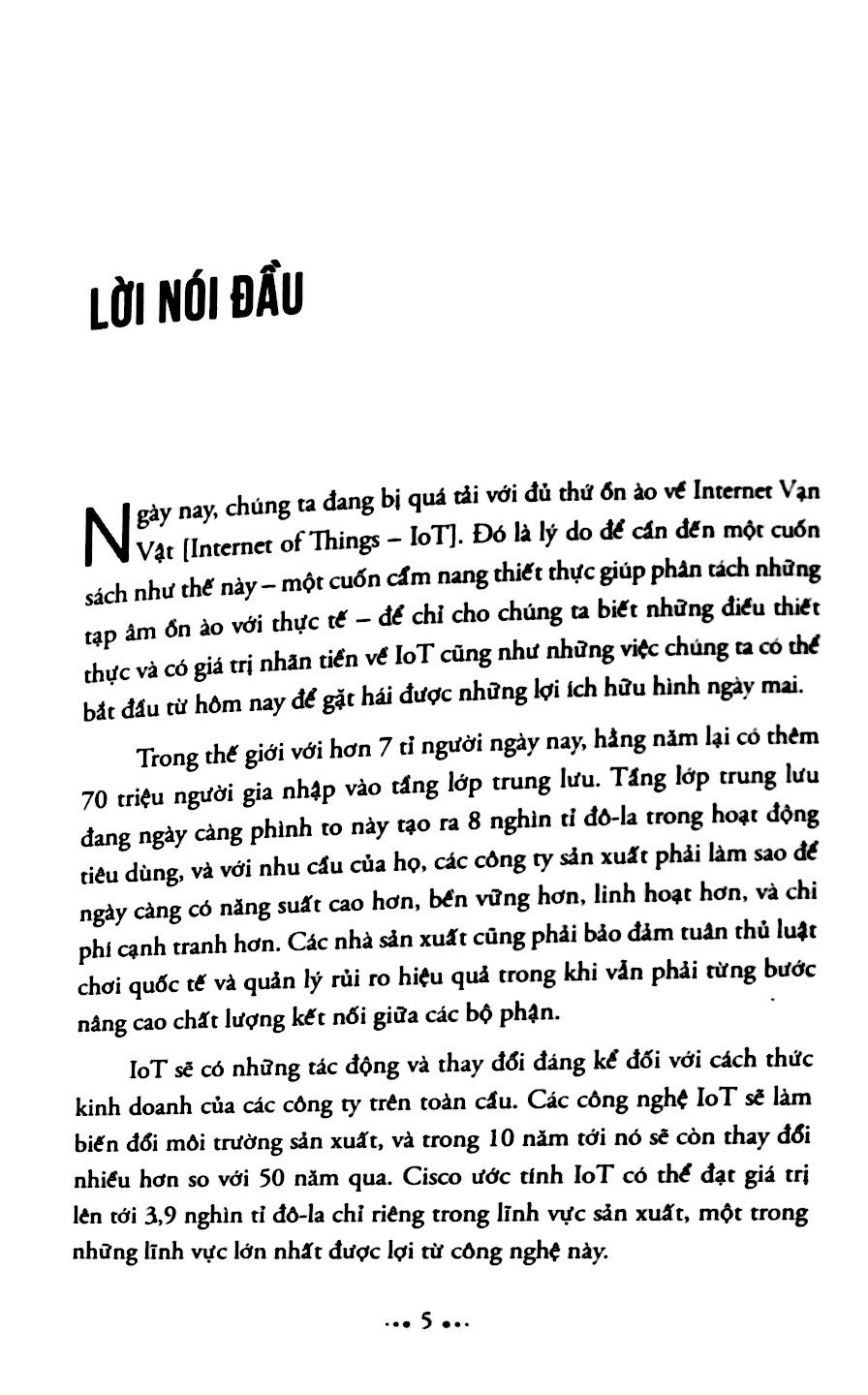thiết lập internet vạn vật trong doanh nghiệp