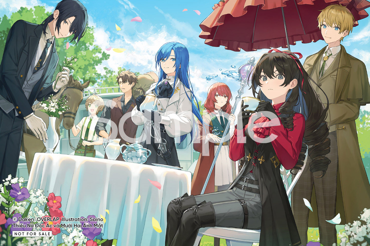 Thiếu Nữ Độc Ác Và Mười Hai Ánh Mắt - Cuộc Đời Thứ Hai Đầy Huy Hoàng Cùng Những Tùy Tùng Vô Song - Tặng Kèm 1 Bookmark + 2 Postcard + 1 Poster A3