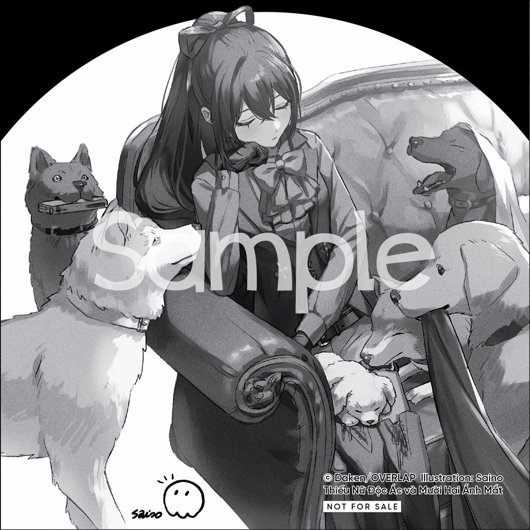 Thiếu Nữ Độc Ác Và Mười Hai Ánh Mắt - Cuộc Đời Thứ Hai Đầy Huy Hoàng Cùng Những Tùy Tùng Vô Song - Tặng Kèm 1 Bookmark + 2 Postcard + 1 Poster A3