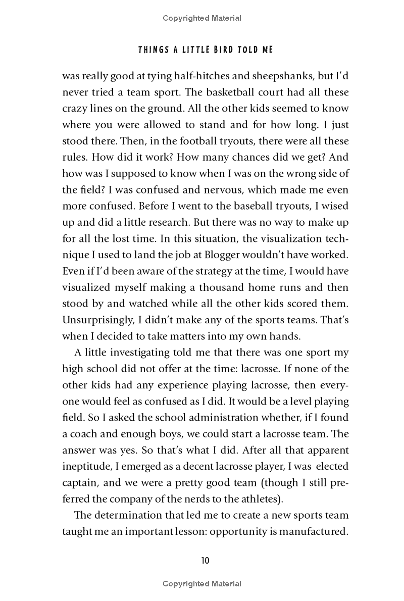 things a little bird told me