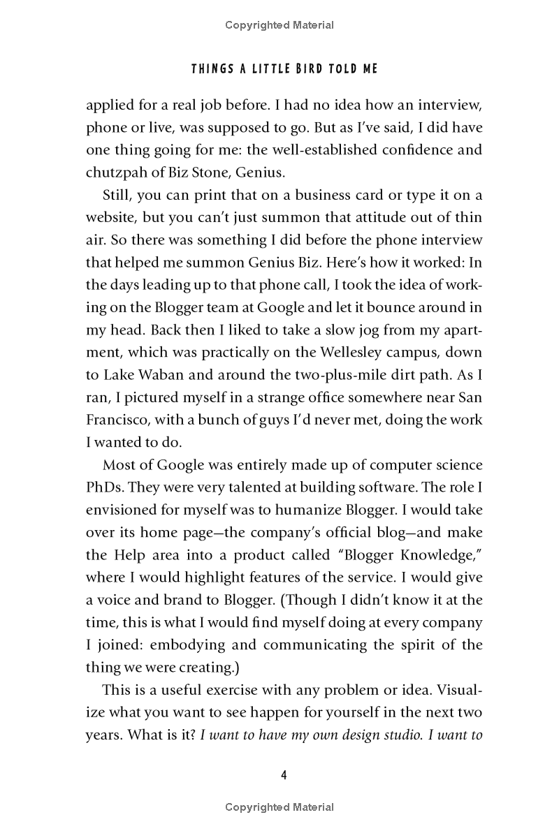 things a little bird told me