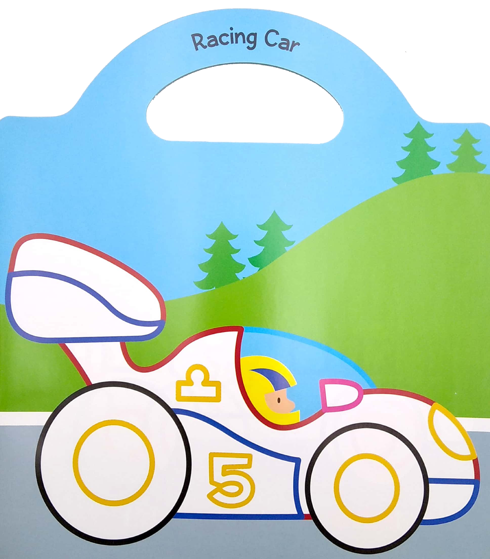 things that go sticker & colour: cars