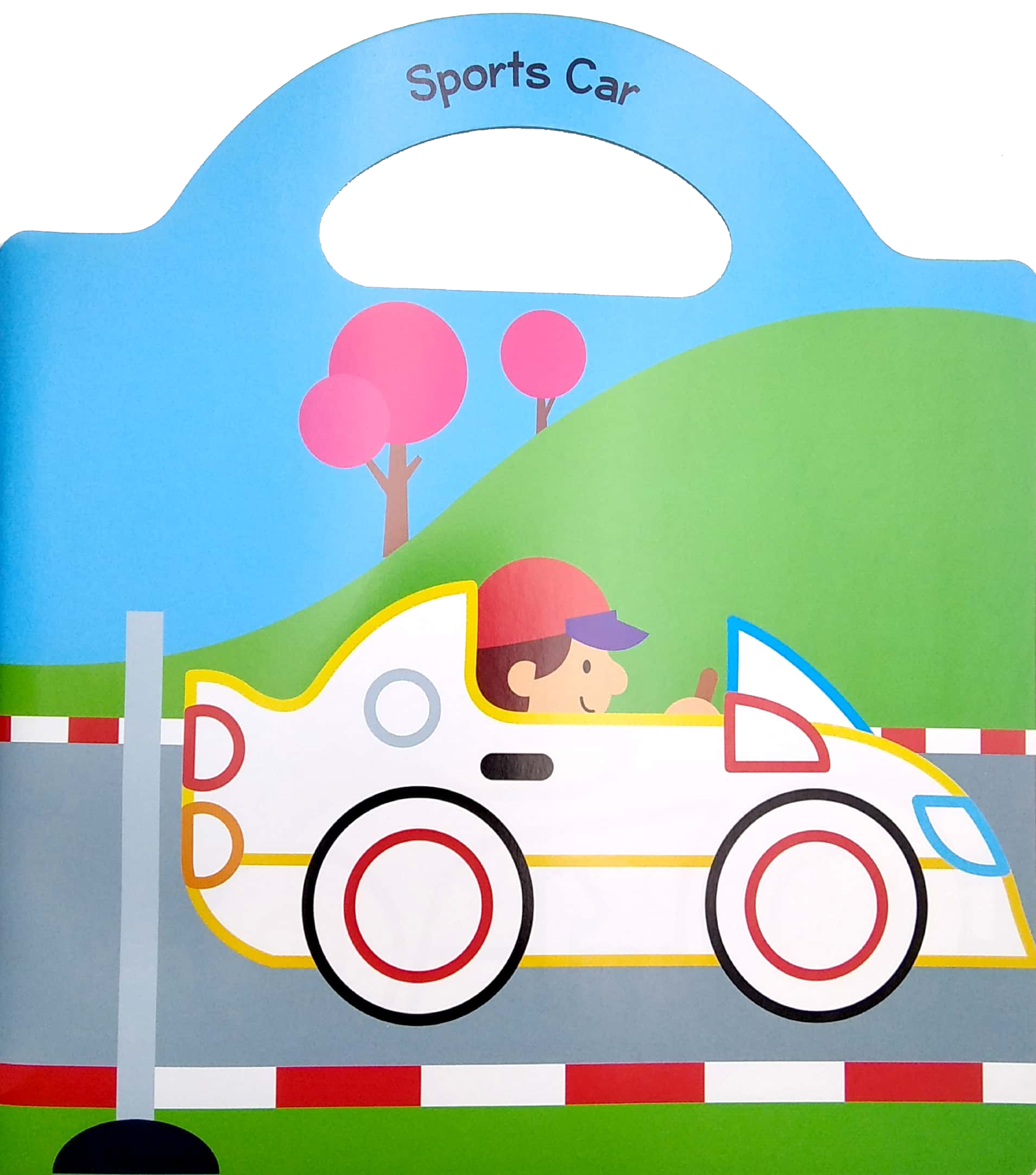 things that go sticker & colour: cars