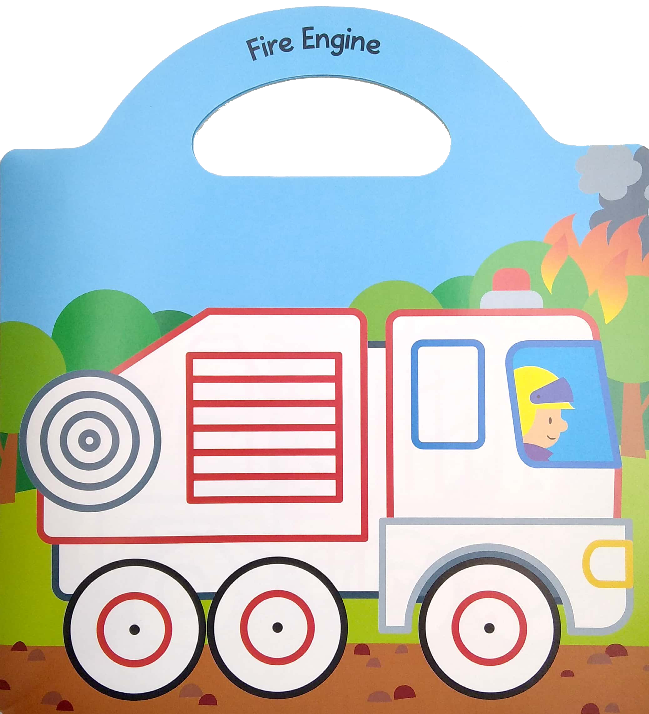 things that go sticker & colour: trucks and diggers