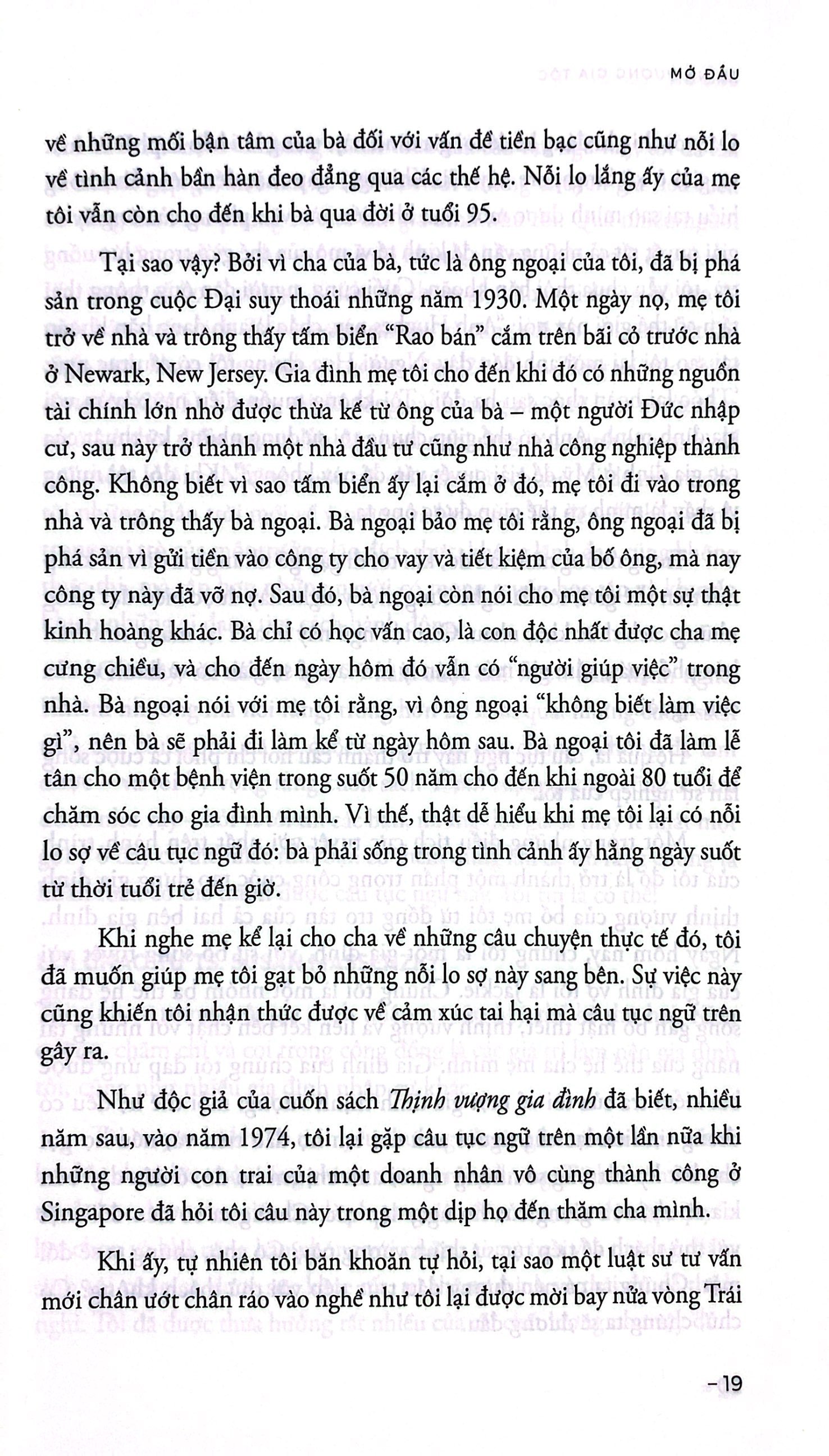 thịnh vượng gia tộc