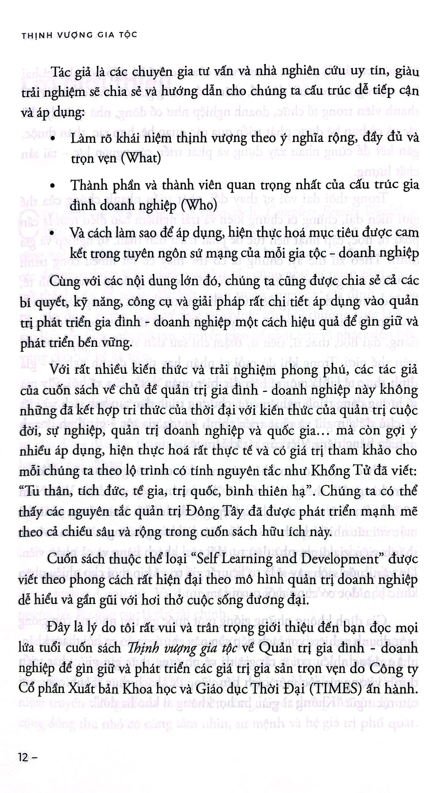 thịnh vượng gia tộc