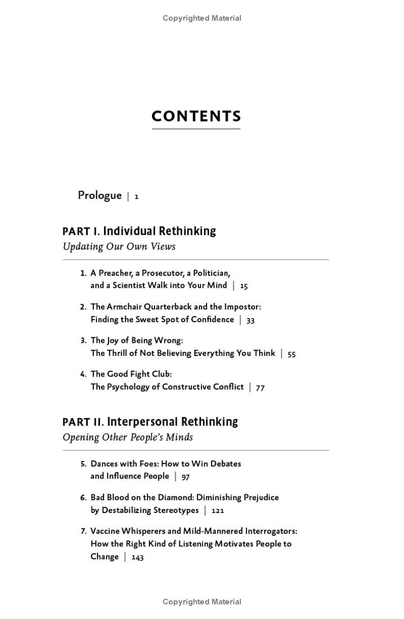 think again - the power of knowing what you don't know