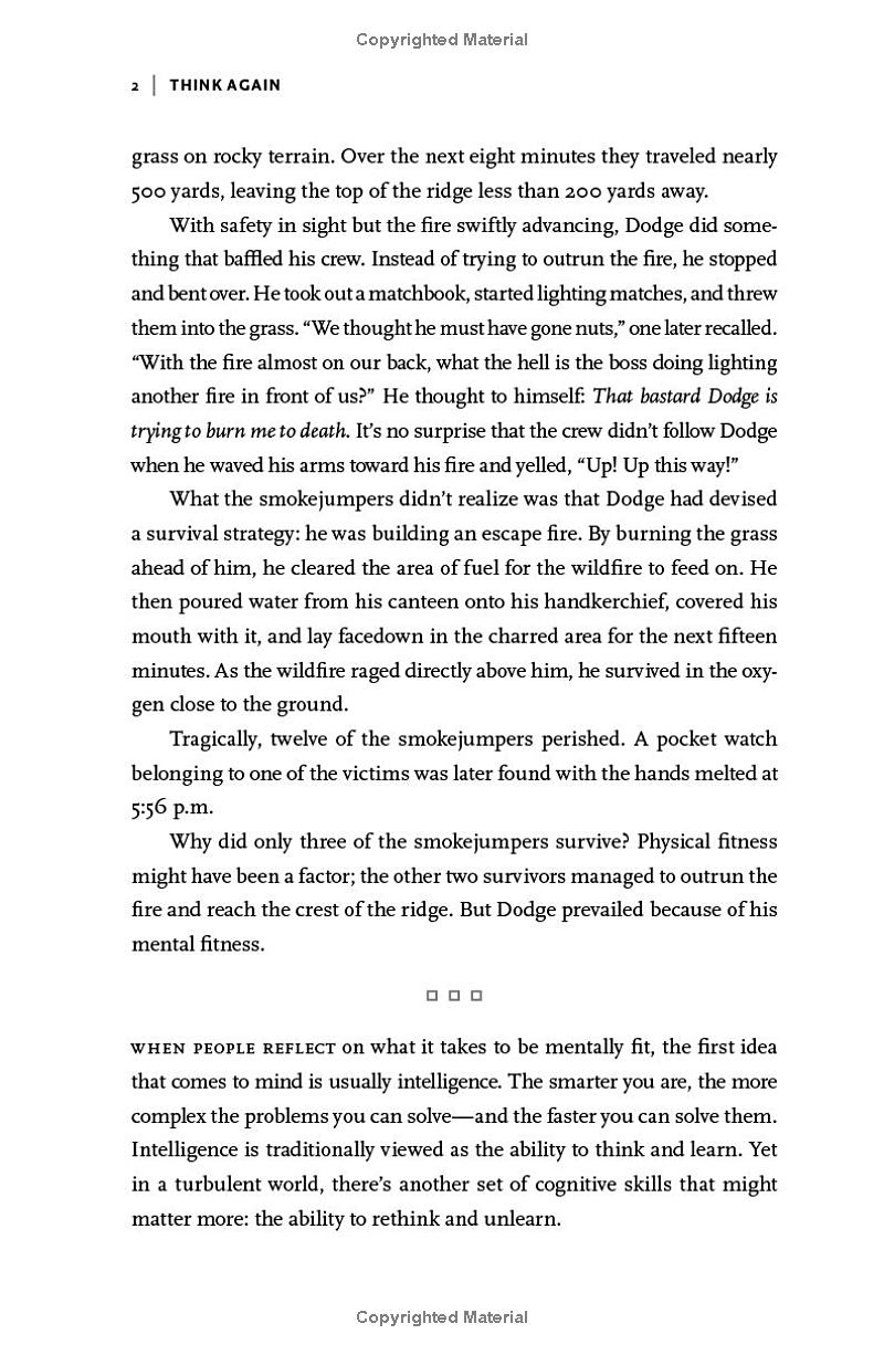 think again - the power of knowing what you don't know