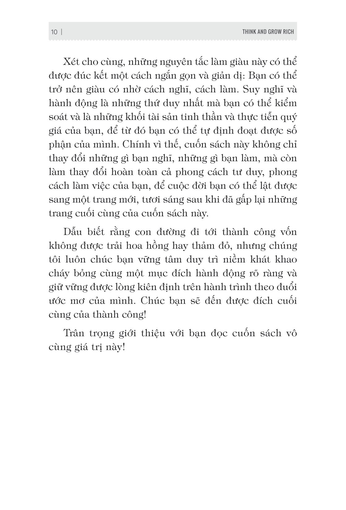 think and grow rich - 16 nguyên tắc nghĩ giàu, làm giàu trong thế kỷ 21 (tái bản 2023)