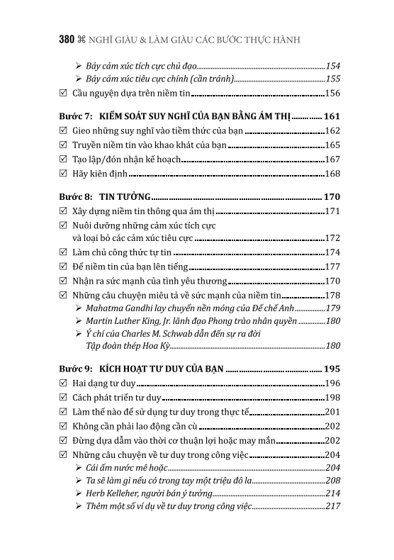 think and grow rich - nghĩ giàu và làm giàu các bước thực hành (tái bản 2022)