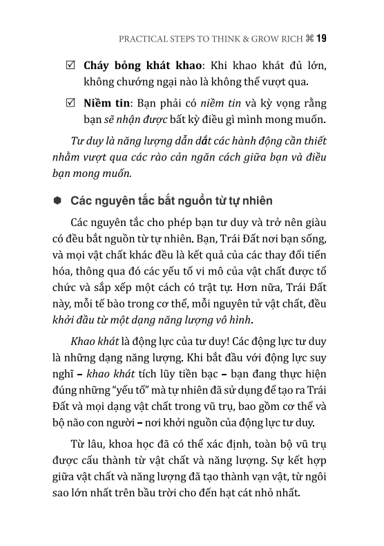 think and grow rich - nghĩ giàu và làm giàu các bước thực hành (tái bản 2022)