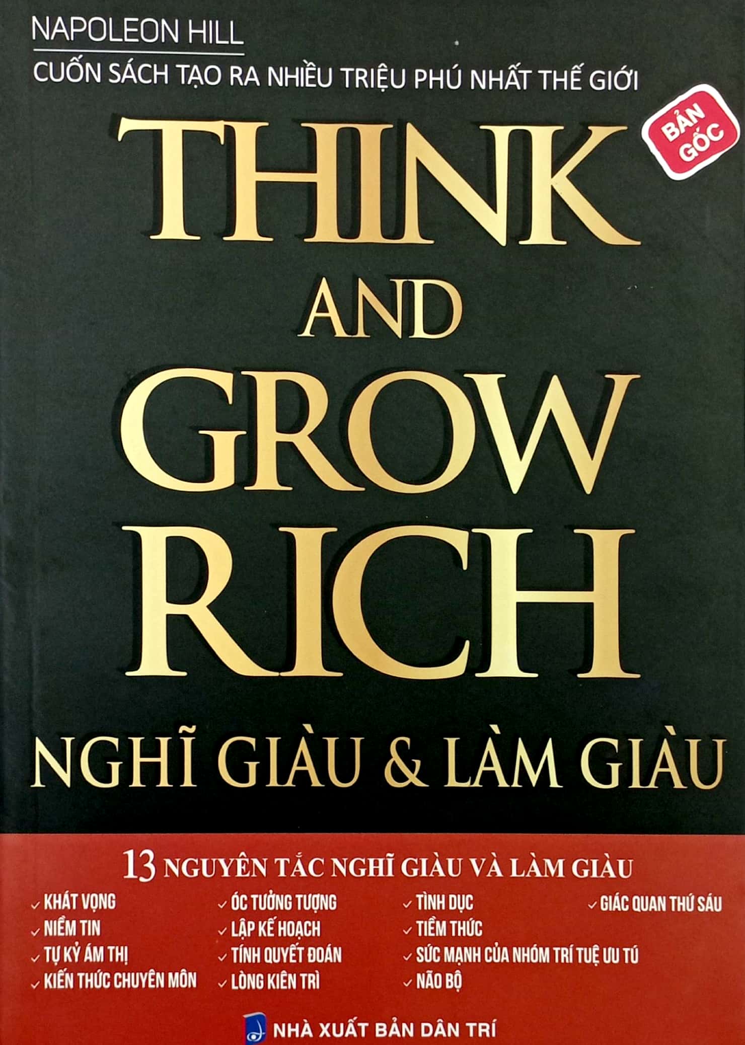 think and grow rich - nghĩ giàu và làm giàu (tái bản 2023)
