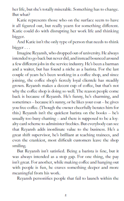 think big: take small steps and build the future you want