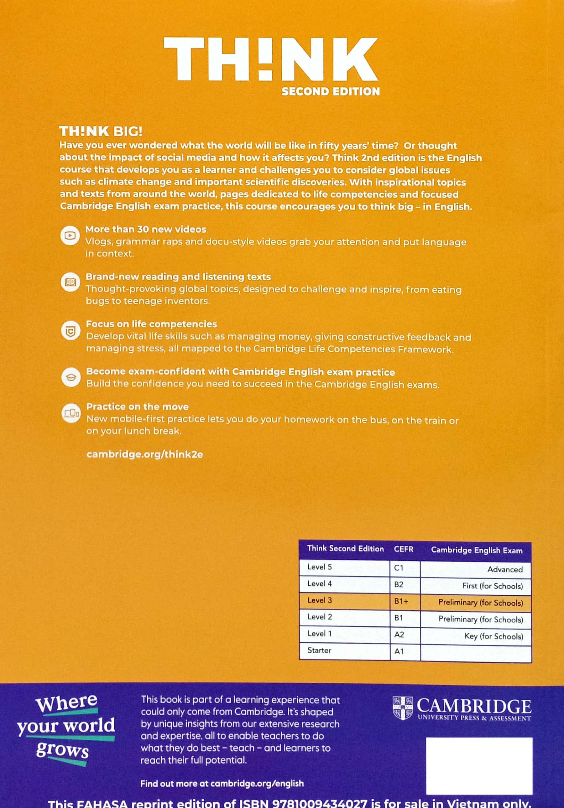 think level 3 work book - 2nd edition