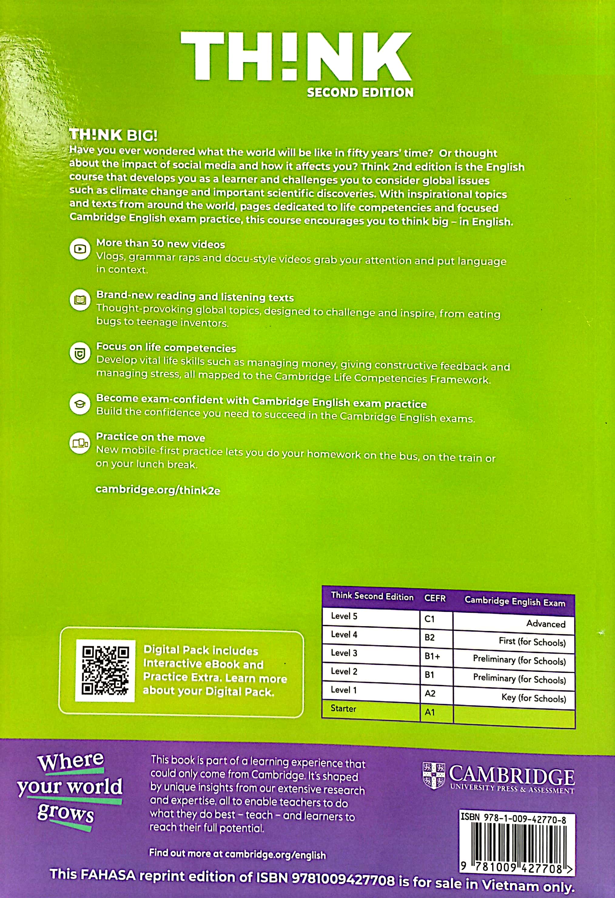 think level starter student's book with workbook digital pack british english - 2nd edition