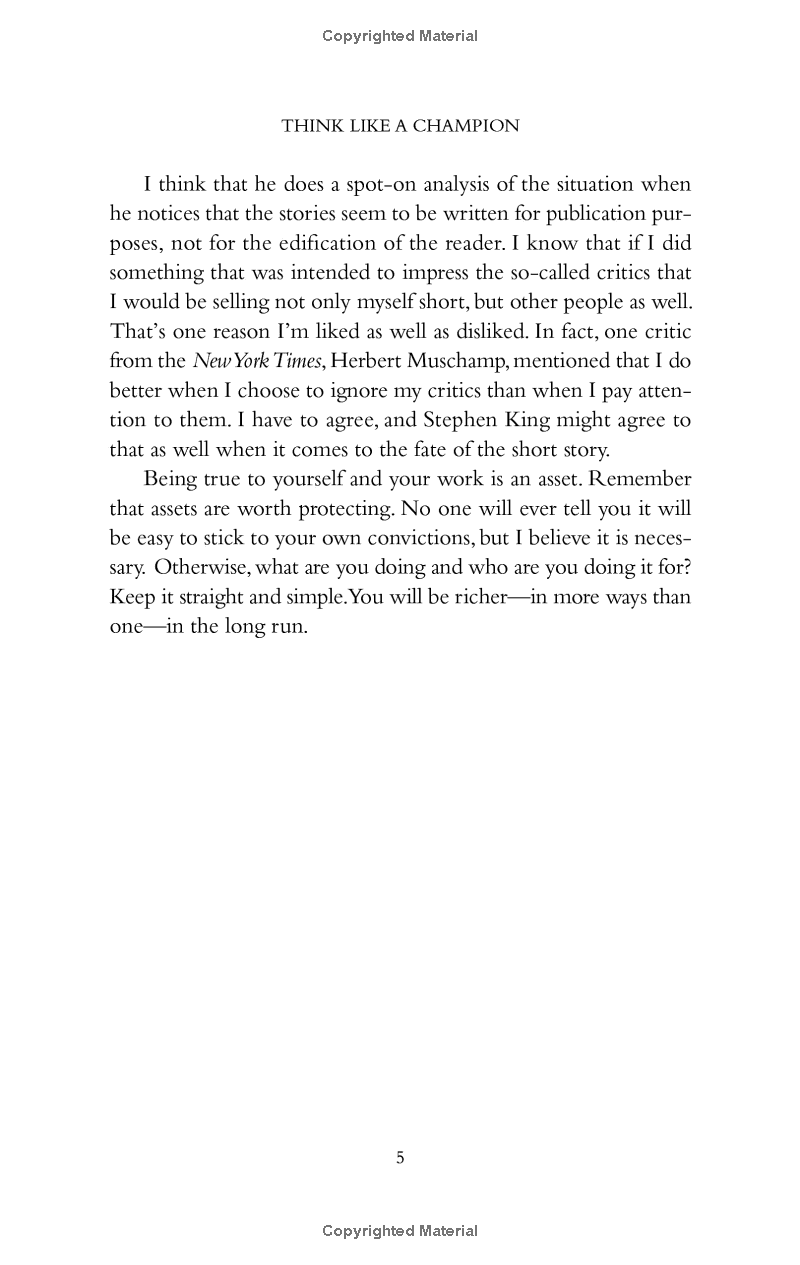 think like a champion