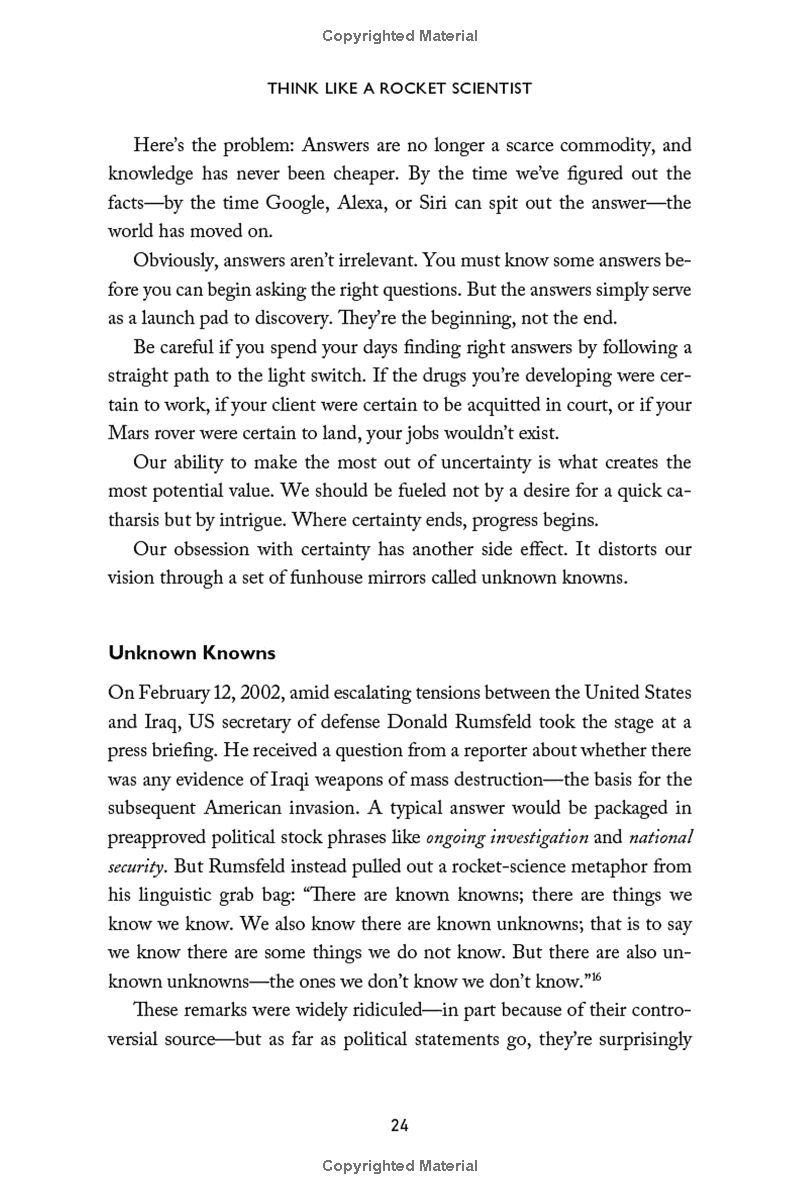 think like a rocket scientist: simple strategies you can use to make giant leaps in work and life