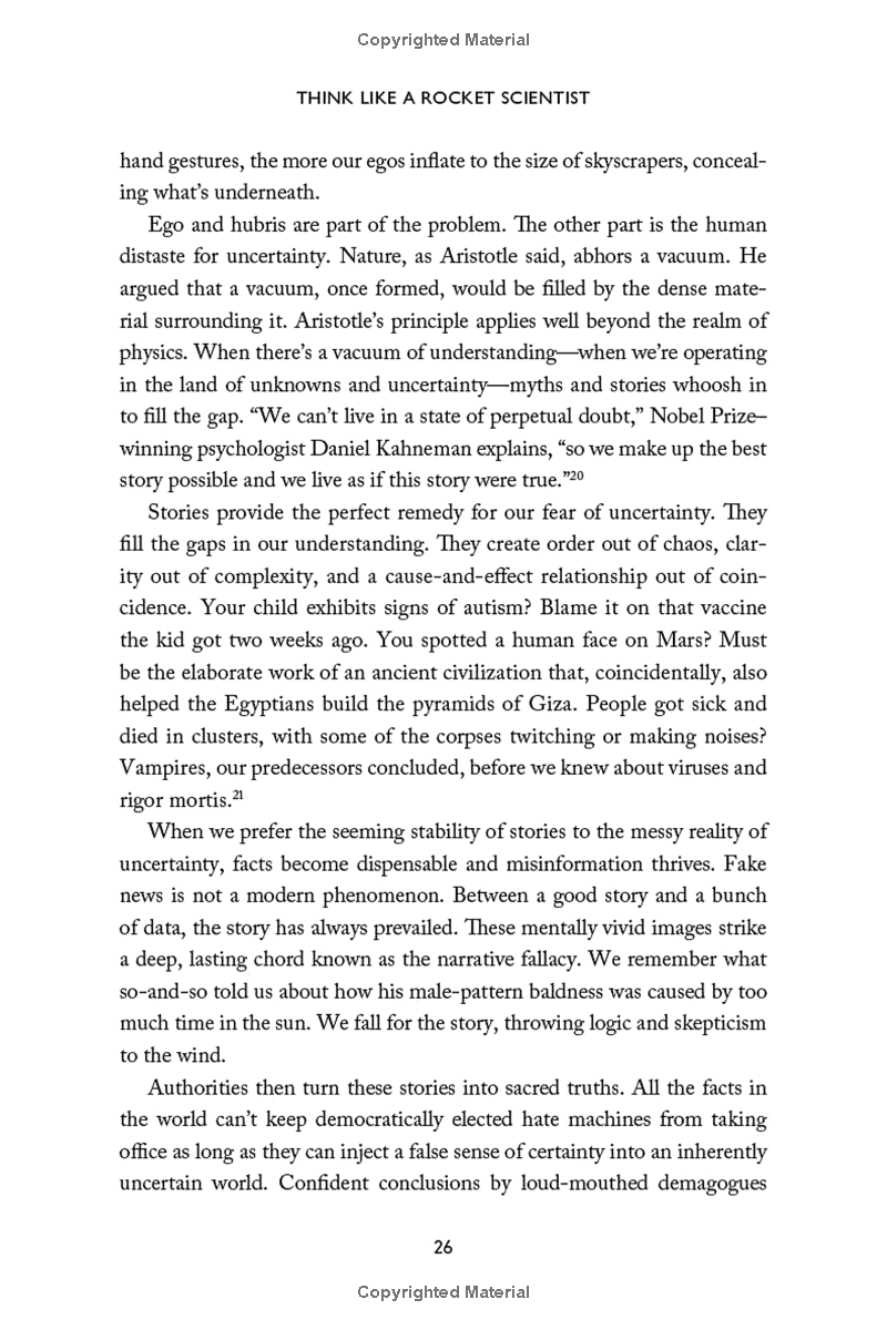 think like a rocket scientist: simple strategies you can use to make giant leaps in work and life