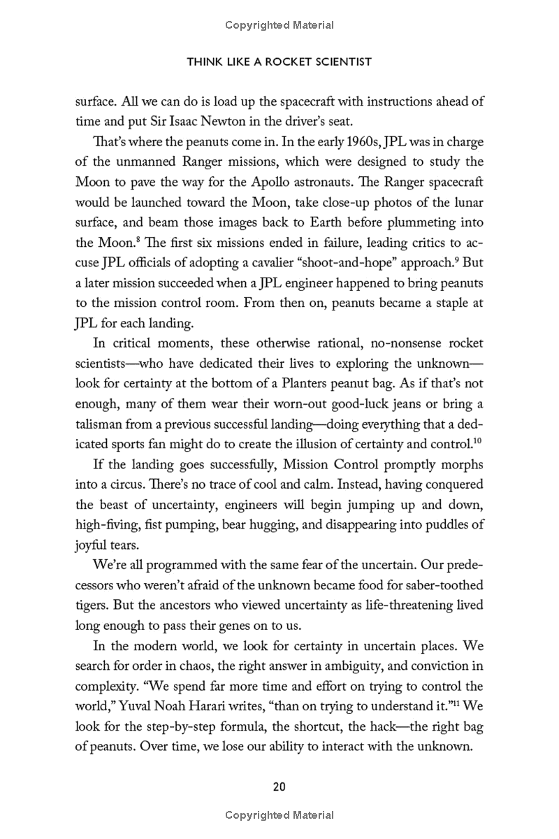 think like a rocket scientist: simple strategies you can use to make giant leaps in work and life